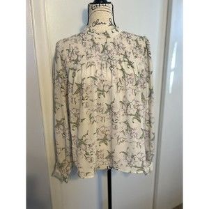 All‎ In Favor  Floral Print Blouse